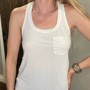 Lululemon white racerback tank